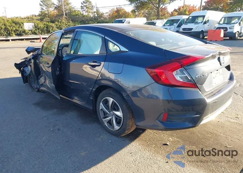 2021 Honda Civic Lx z USA, uszkodzony, nr VIN 2HGFC2F69MH528261